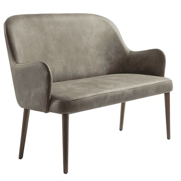 Aztec 2 Seater Sofa-steel grey