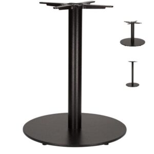 Barnet Large Round Table Bases - Black