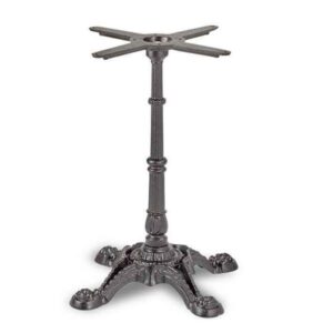 Bistro 4 Leg Ornate Cast Iron Table Bases - Dining