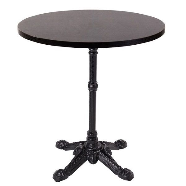 Bistro 4 Leg Round Top - Wenge
