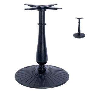 Black Aldegurgh Cast Iron Heavy Duty Table Bases