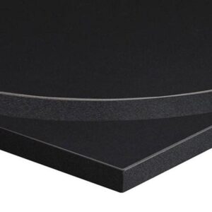 Black Commercial Table Tops - Laminated