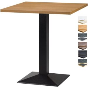 Brent Brent Heavy Duty Square Restaurant Tables with 2 or 4 seater Laminate Tabletops