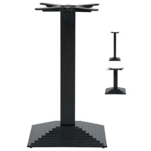 Denton Black Table Bases - Square