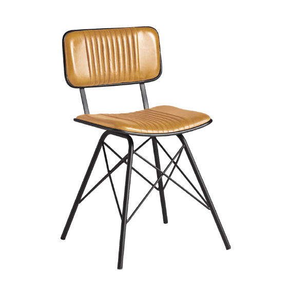 Duke Side Chair - Light Tan