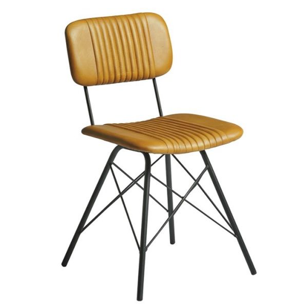 Duke Side Chair - Vintage Gold