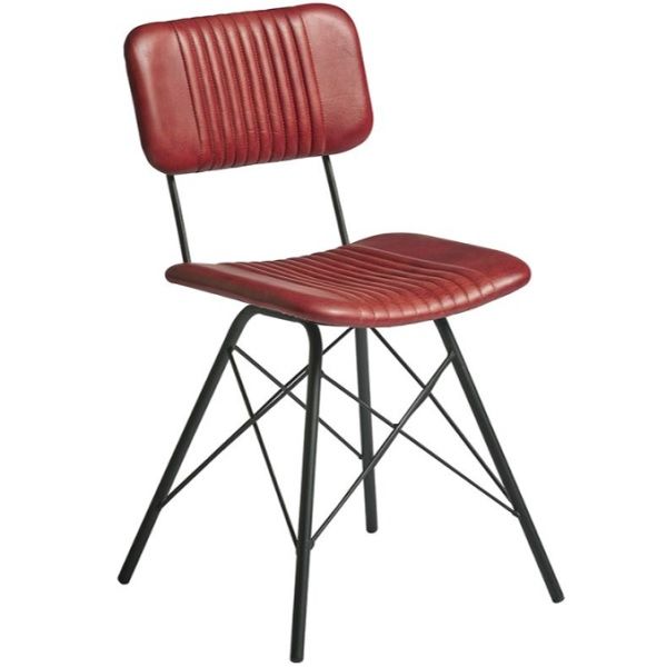 Duke Side Chair - Vintage Red