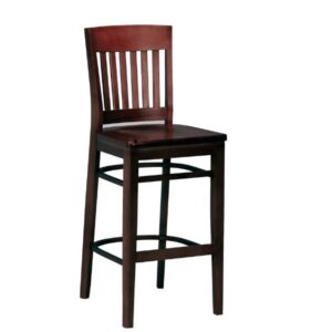 Boston Heavy Duty Pub Stools - Walnut
