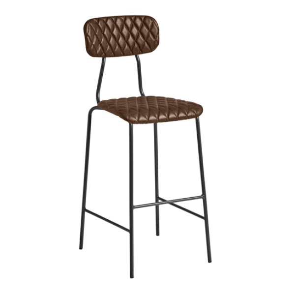 Kara Bar Stool - Vintage Brown