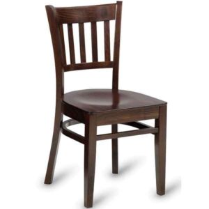 Houston Wooden Pub Chairs - Walnut
