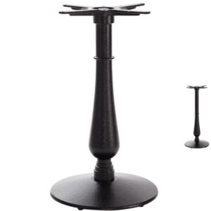 Manor Black Cast Iron Candelabra Table Base
