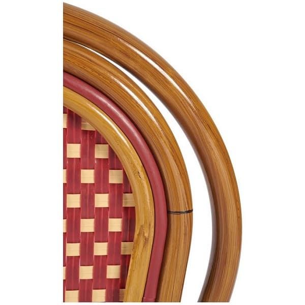 Monaco Outdoor Bistro Chairs - Detailed