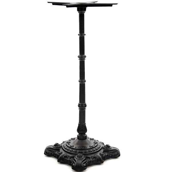 Pedestal Table Base Only EMMA + OLIVER 24 Round Cast Iron Bar Table Base Jamaica Cast Iron Table Legs