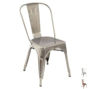 Paris Metal Chairs - Industrial Style