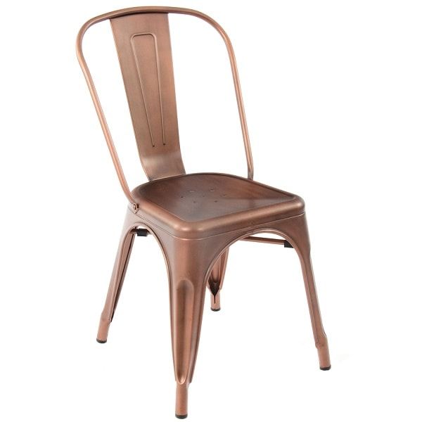 Paris Metal Chairs - Vintage Copper