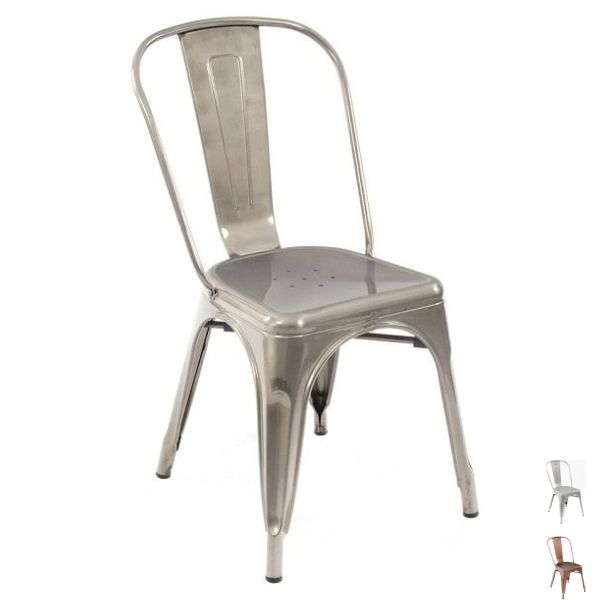 Paris Metal Chairs - Industrial Style