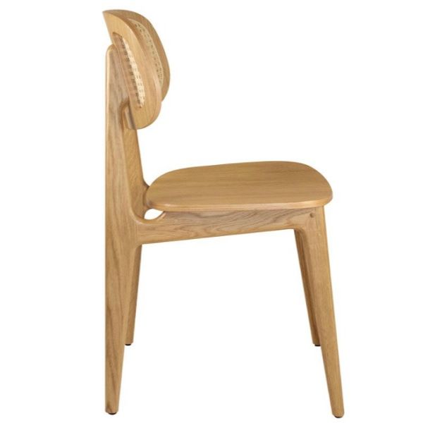Relish Bistro Chairs - Natural Oak / Natural Cane Back