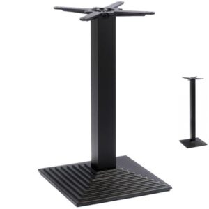 Black Dining Table Bases - Square