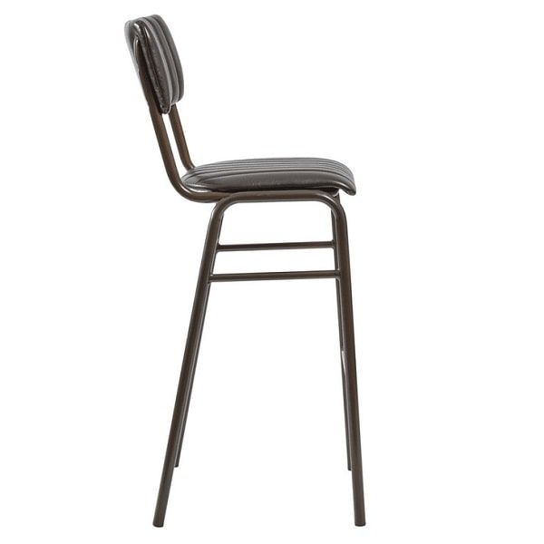 Tavo Stacking Bar Stool - Vintage Black