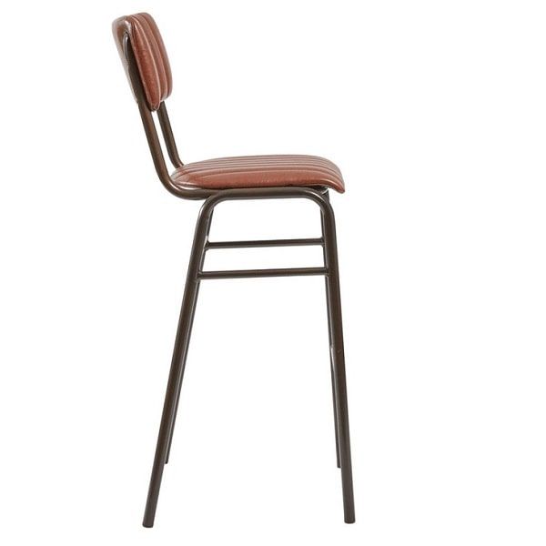 Tavo Stacking Bar Stool - Vintage Tan