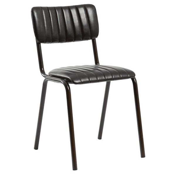Tavo Stacking Chairs - Vintage Black