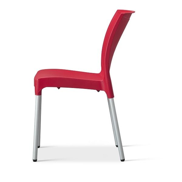 Vibe In/Outdoor Stacking Chairs - Red