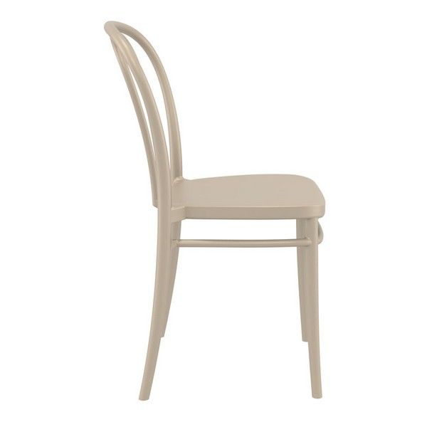Victor Side Chair - Taupe