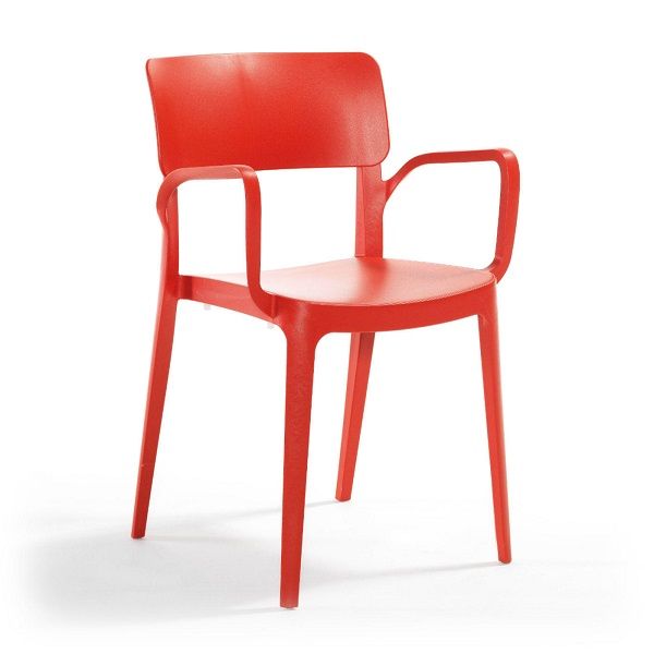Vivo Arm Chair - Red