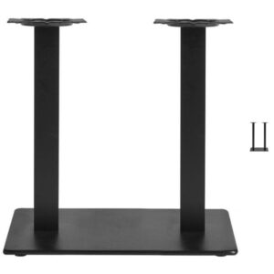 Anzo Twin Oblong Black Table Bases