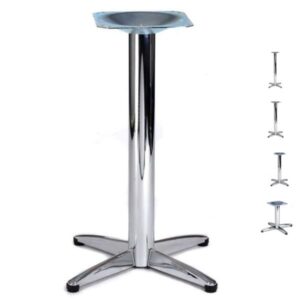 Lincoln Small Chrome Table Bases