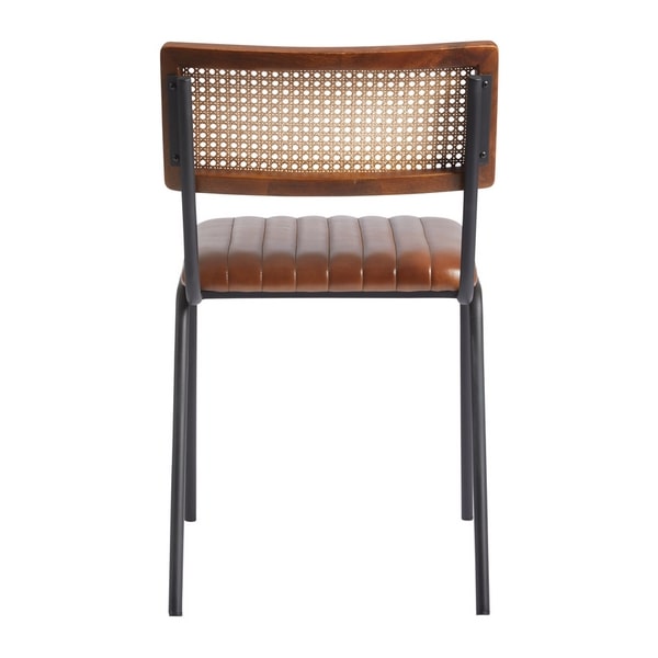 Savanna Side Chair - Genuine Leather - Back View
