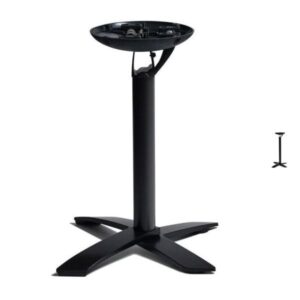 Spaceguard Black Fliptop Outdoor Table Legs