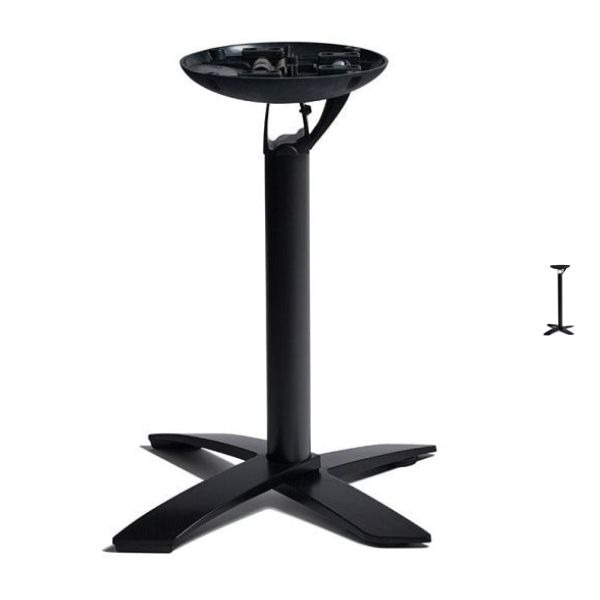 Spaceguard Black Fliptop Outdoor Table Legs