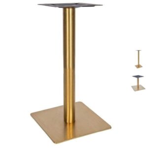 Vintage Brass Table Base - Small Square
