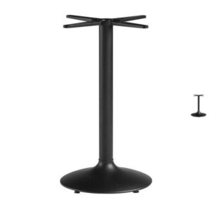 Zaro Black Trumpet In / Outdoor Table Bases - Dining