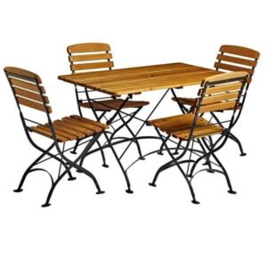 Outdoor Folding Table and Chairs