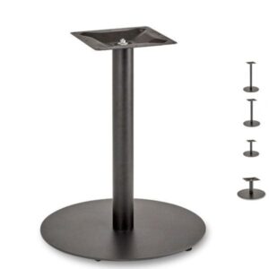 Profile Black Large Round Table Bases