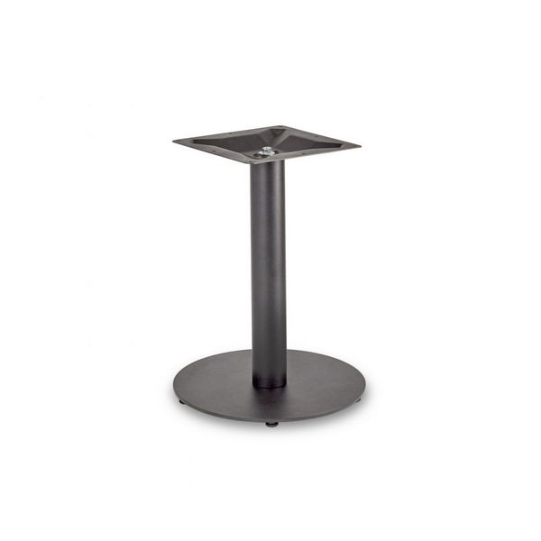 Profile Black Small Round Table Bases - Drinks Height