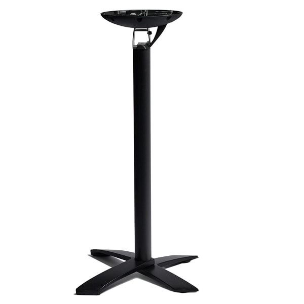 Black Spaceguard Fliptop Outdoor Table Legs - Poseur Height