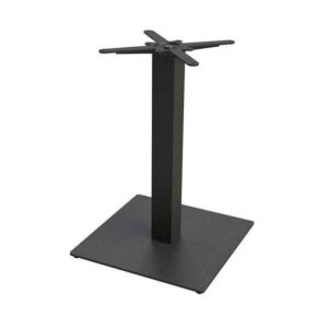 Boston Sleek Large Square Black Table Base