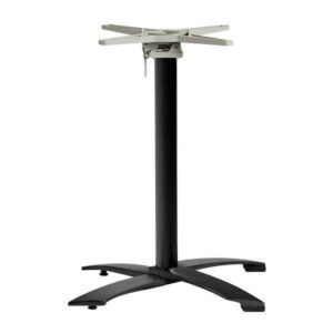 Durance Outdoor Flip Top Table Bases - Black