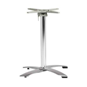 Durance Flip Top Table Legs - Aluminium