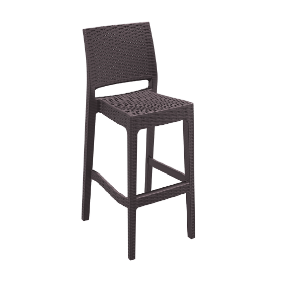 Jamaica Outdoor Bar Stool - Brown