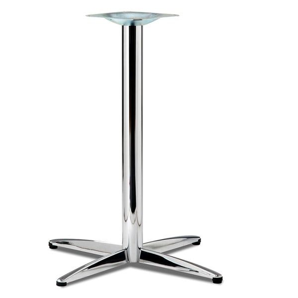 Lincoln Large Chrome Table Legs - Mid Height