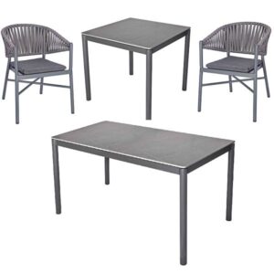 Malaga Luxury Outdoor Furniture Set - Stone Top