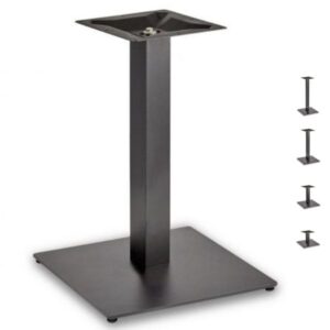 Profile Black Large Square Table Base