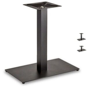 Profile Black Rectangular Table Base