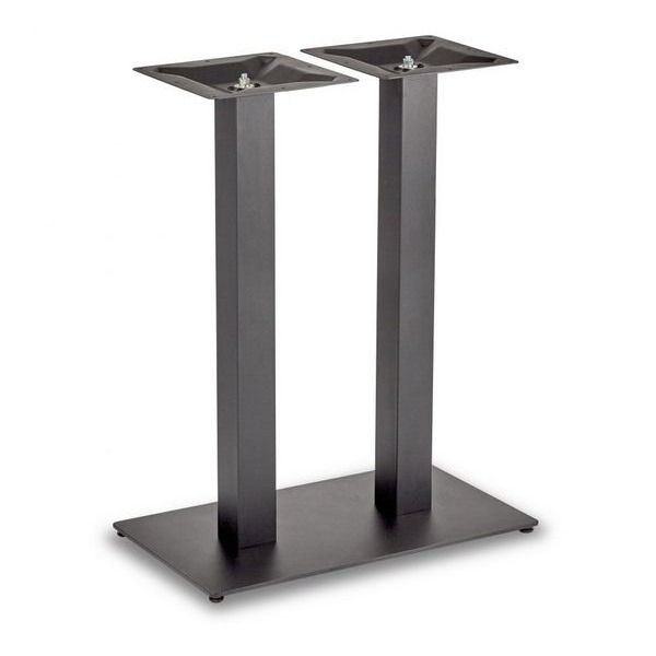 Profile Black Twin Table Legs - Counter Height