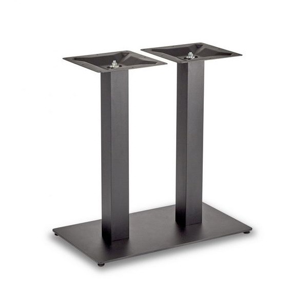 Profile Black Twin Table Legs - Dining Height