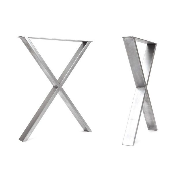 X - Frame Industrial Dining Legs